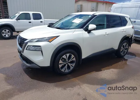 2021 Nissan Rogue Sv Fwd из США, поврежденный, VIN 5N1AT3BA6MC786812